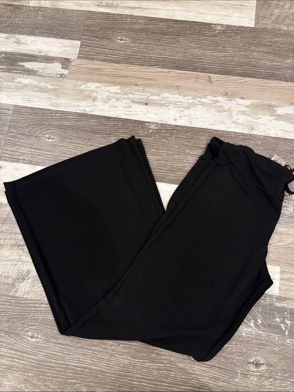 Max Studio Black Wide-Leg Palazzo Pants